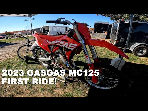 2023 GASGAS MC125 FIRST RIDE!