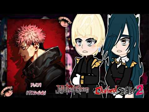 Mato Seihei No Slave React to Yuuki as Itadori Yuji | Chained Soldier 2 | Gacha React |