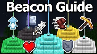 The Ultimate Minecraft 1.20 Beacon Guide | Effects, Range, Powers, Pyramids, Beams & More!