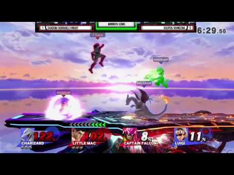LftG4: Shadow/Adorable Knight (Zard/Luigi) vs Kasper/John Cena (Mac/Falcon)