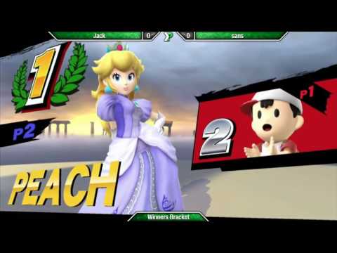 EVAC 22/7/16 - Jack (Marth) vs sans (Peach) - Smash 4