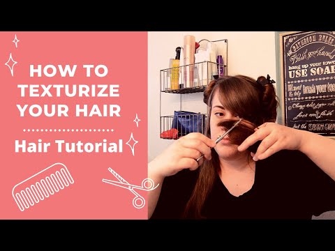 How to use Texturizing Shears | Tutorial | Haircuts at...
