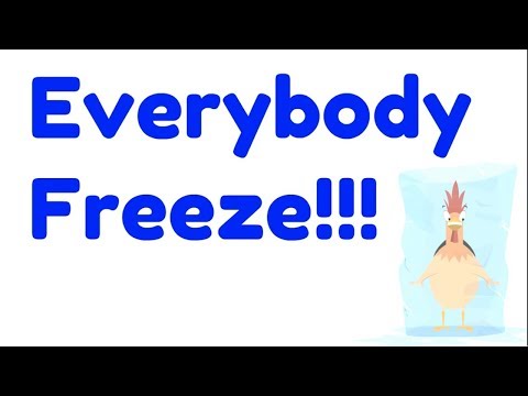 Everybody Freeze - A classroom song with a built in game