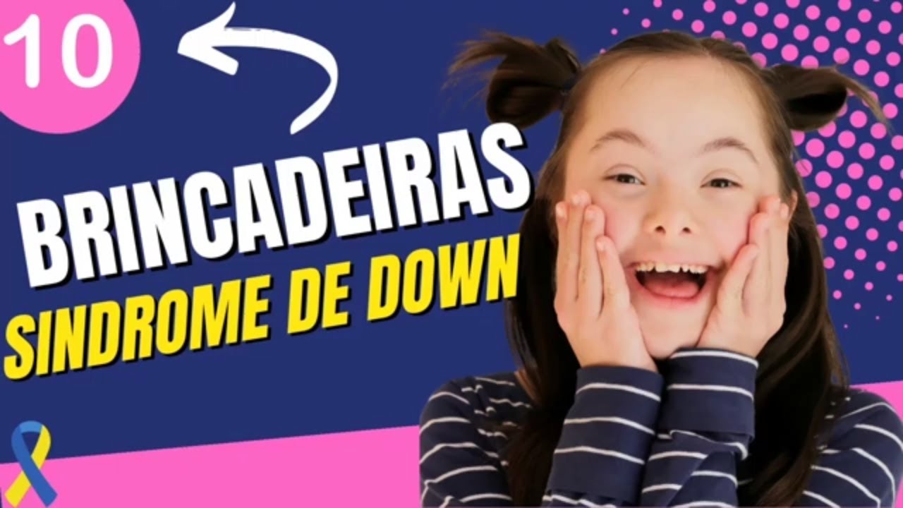 Brincadeiras divertidas e educativas para crianças com síndrome de Down