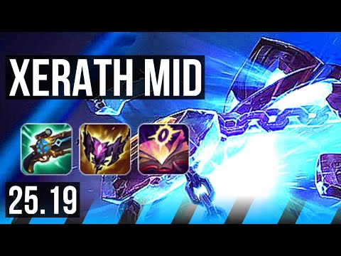 XERATH vs ORIANNA (MID) | Legendary | KR Diamond | 25.19