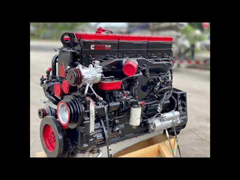 Cummins N14 Diesel Engine idling for 10 hours