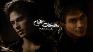 ⟢ 40+ attractive/ hot edit audios that reminds me of Damon Salvatore 💋🙂‍↕️ {+ 𝑡𝑖𝑚𝑒𝑠𝑡𝑎𝑚𝑝𝑠} 