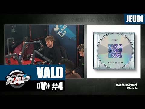 Planète Rap - Vald "V" avec Dany Synthé, Zeg-P, Rafal, Yonidas, Charles BDL et Fred Musa ! #Jeudi