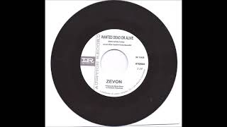 Warren Zevon - Wanted Dead Or Alive (from vinyl 45) (1969)
