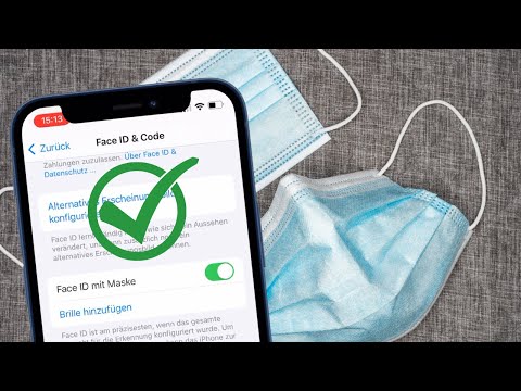 iPhone mit Maske entsperren einrichten kurz erklärt | FaceID