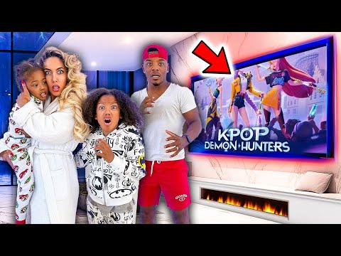 We Watched KPOP DEMON HUNTERS at 3am in Our Dream Home