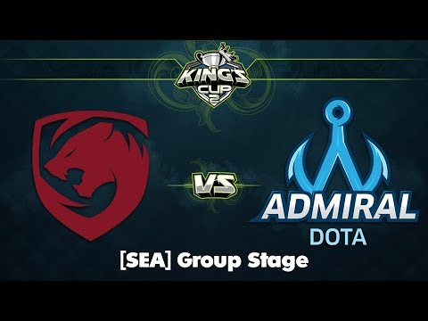 Tigers vs Admiral Game 1 - King's Cup 2 SEA: Group Stage w/ Xyclopzz, Danelie, Tsunami & Jenkins