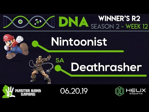 DNA 2.12 - Nintoonist (Mario) vs SA | Deathrasher (Simon) - Winner's R2