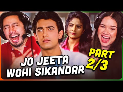 JO JEETA WOHI SIKANDAR Movie Reaction (Part 2/3)! | Aamir Khan | Deepak Tijori | Ayesha Jhulka
