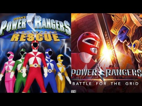 Power Rangers Evolução dos Jogos Playstation 1996-2019 | Power Rangers PlayStation Evolution