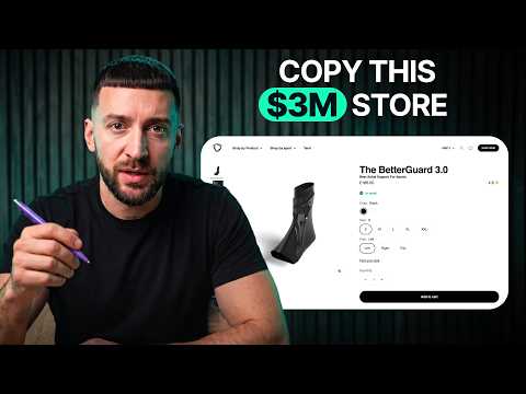 This Shopify Store Makes $300k Per Month Selling ANKLE BRACES!