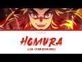 Homura 炎 LiSA KAN ENG ROMAJI LYRICS Demon Slayer The Movie Mugen Train Theme