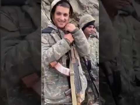 Միհրան Հարությունյանի տեսանյութը ռազմաճակատից