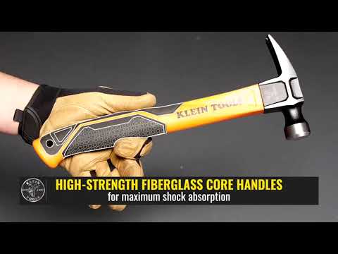 Straight-Claw Hammer, 20-Ounce, 13-Inch - H80820 | Klein Tools Straight-Claw Hammer, 20-Ounce, 13-Inch - H80820 | Klein Tools