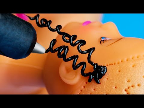 ПОДЕЛКИ ИЗ 3D-РУЧКИ || 29 БЕЗУМНЫХ ИДЕЙ В СТИЛЕ 'СДЕЛАЙ САМ'