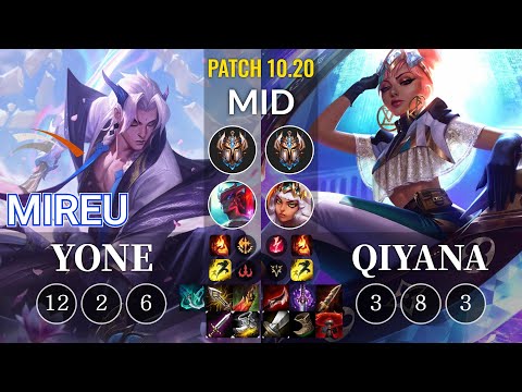 HLE Mireu Yone vs Qiyana Mid - KR Patch 10.20