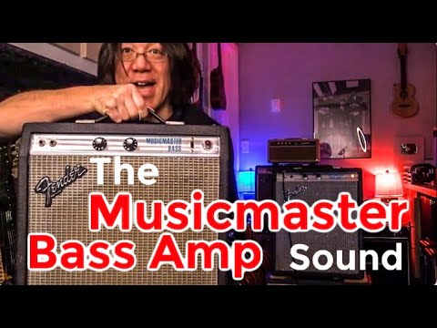1975 Fender Musicmaster Bass Amp 12-Watt with 15" Jensen Speaker image 9