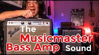 Video thumbnail for Why Bass Amp? |  Best Practice Guitar Amp | Fender MUSICMASTER Bass Amp by TomoFujitaMusic