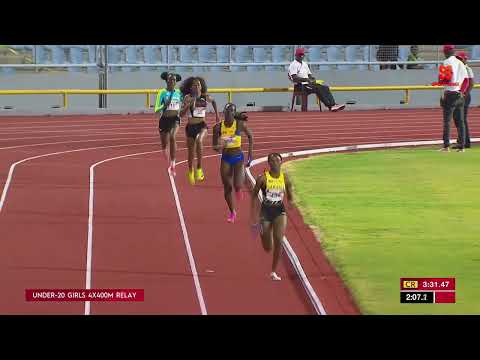 Girls 4x400M Relay U-20 | Final | CARIFTA 2025 Trinidad & Tobago | SportsMax TV