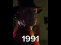 Freddy Kruger Evolution 1984 2010