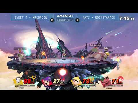 The Mang0   SweetT + MrConCon Vs  Katz + RockstarAce Losers Quarterfinal   Smash Ultimate