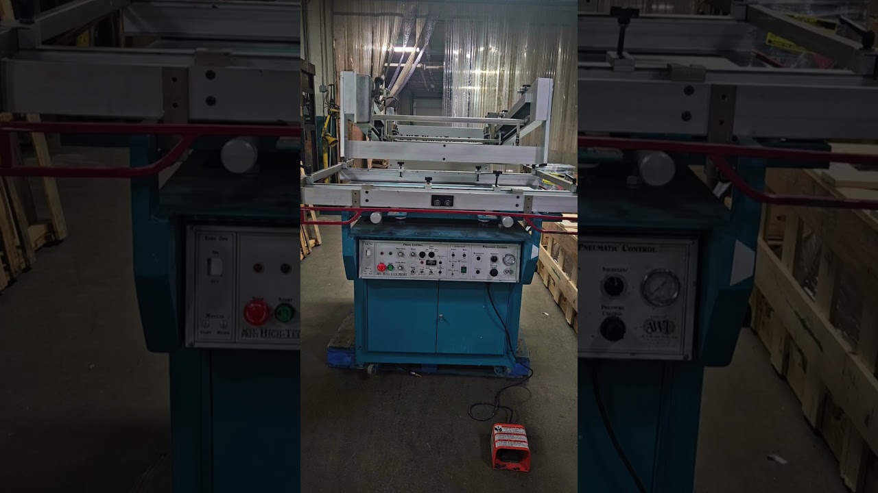 Save Thousands with Remanufactured Screen Printing Equipment from AWT!