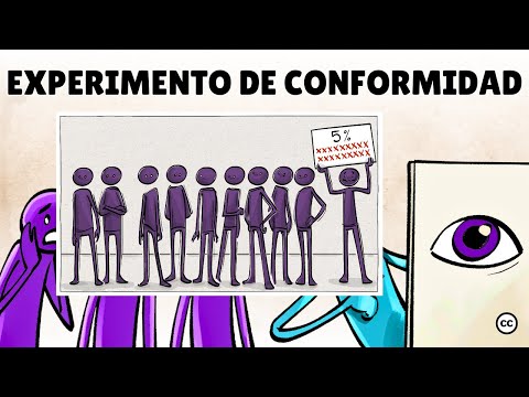 El experimento de conformidad de Asch sobre el pensamiento grupal