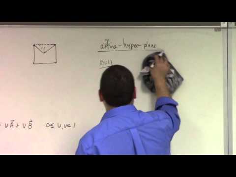 Advanced Calculus: Lecture 22 Part 2: convex sets and the convex hull