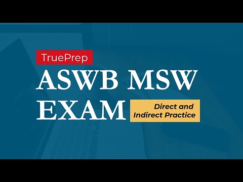 ASWB MSW Practice Test 1 TruePrep
