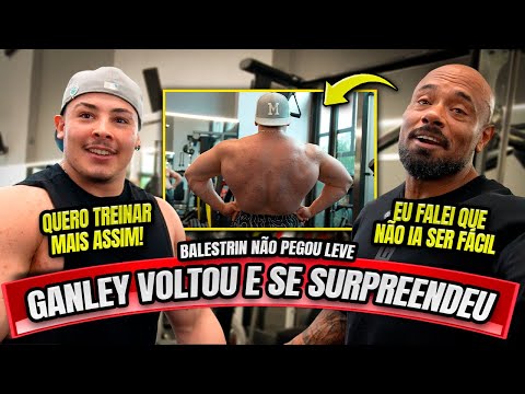 GANLEY TREINOU NOVAMENTE COM BALESTRIN - DORSAL DE UM JEITO QUE ELE NUNCA VIU