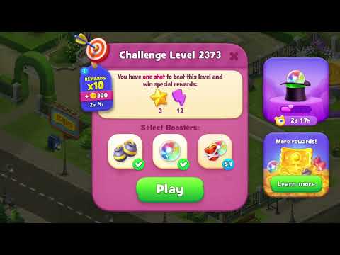 🎯 Gardenscapes 2373 Challenge Level - 22 moves + 💥💥🧨💣