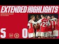 EXTENDED HIGHLIGHTS | Arsenal vs Chelsea (5-0) | Trossard, White (2), Havertz (2)