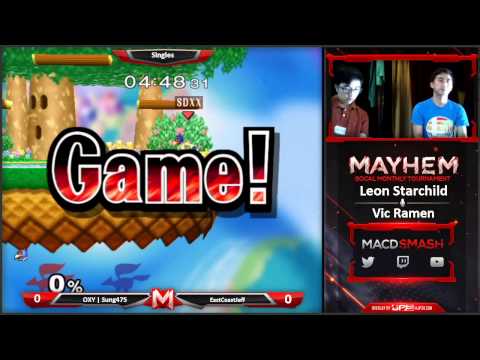 Mayhem July 2015 Pools: OXY | Sung475 (Falco) vs EastCoastJeff (Fox/Falco)