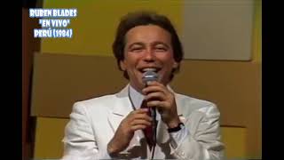 Rubén Blades Decisiones en vivo Perú (1984) - América TV