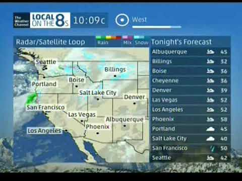 Weather Channel May/June 2018 Daytime 1 - 10