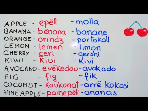 FRUTAT NË ANGLISHT DHE PYETJA "WOULD YOU LIKE A/SOME?