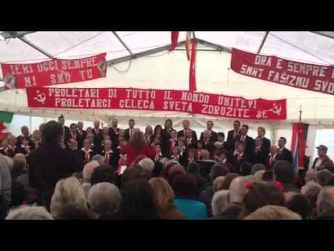 Tržaški partizanski pevski zbor Pinko Tomažič/ Coro partigiano triestino Pinko Tomažič Primo maggio