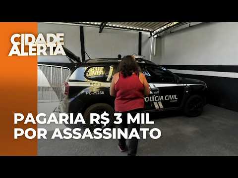 Mulher é presa ao tentar encomendar assassinato; filho descobriu e denunciou caso à polícia