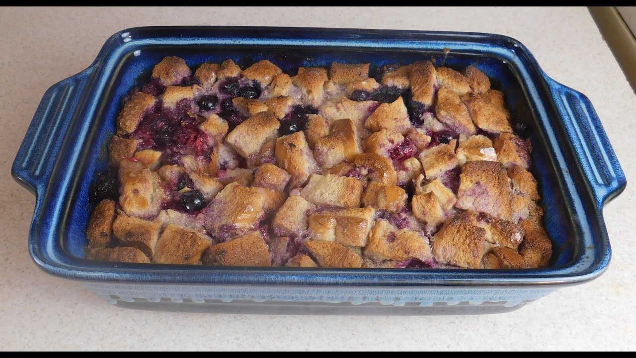 Tripple Berry Bread Pudding