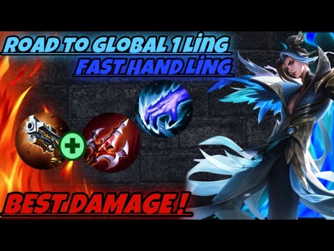 Road To Global 1 Ling #5 / Fast Hand Lightning Speed Ling / Best Of Ling By Exae/ Ling Gameplay MLBB