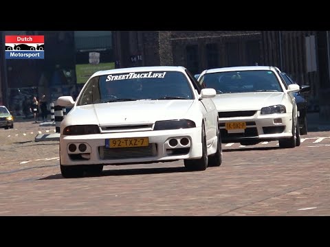 Modified Cars Accelerating at Car Meet! - Armytrix GTR, Supra, iPE M5, Lancer Evo, RS3, Focus RS,...