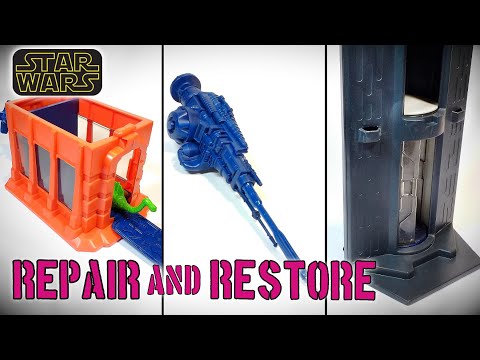 Kenner Death Star Repair Restore - Star Wars Laser, Broken Pieces