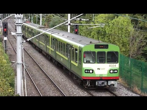 Irish Rail 8300 Class Dart Train number 8334 - Sydney Parade, Dublin