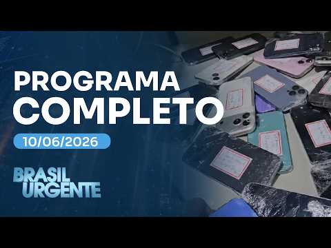 Polícia estoura depósito de celulares da gangue do quebra-vidro | BRASIL URGENTE | 10/06/2026