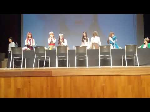 180909 GWSN fansign fancam 4 ending talk